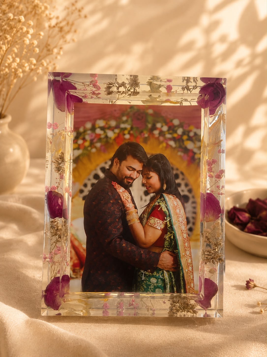 Wedding Bouquet Preservation Photo Frame